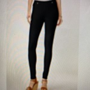 Michael Kors  Black Leggings Petite Small.NWT
